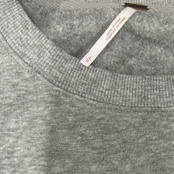 Free People Shes Just Cute Pullover Sweatshirt S - Picture 6 of 6